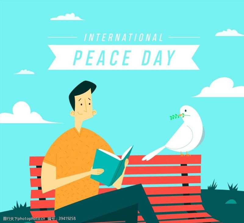 白鸽创意国际和平日图片
