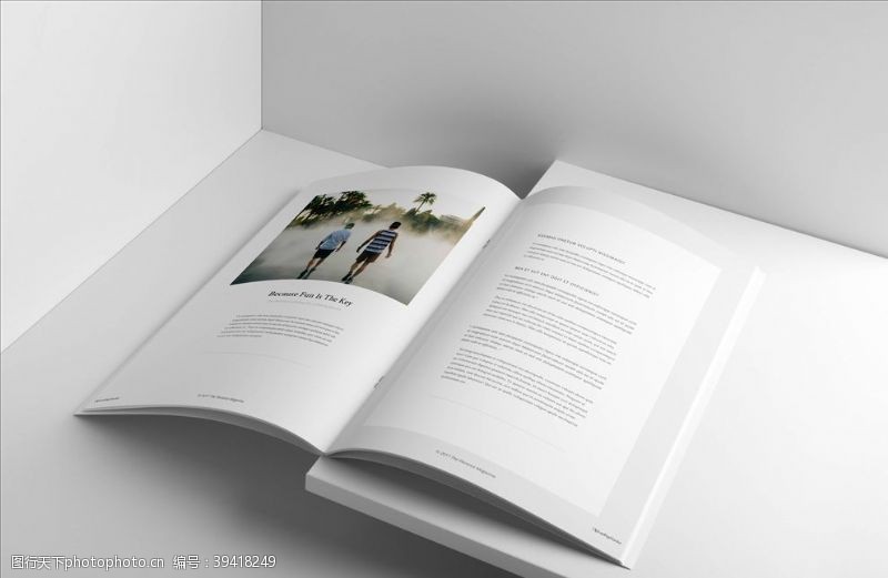 书籍包装设计画册杂志样机图片