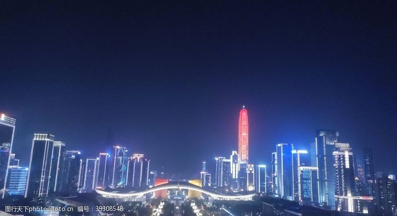 印象深深圳夜景图片