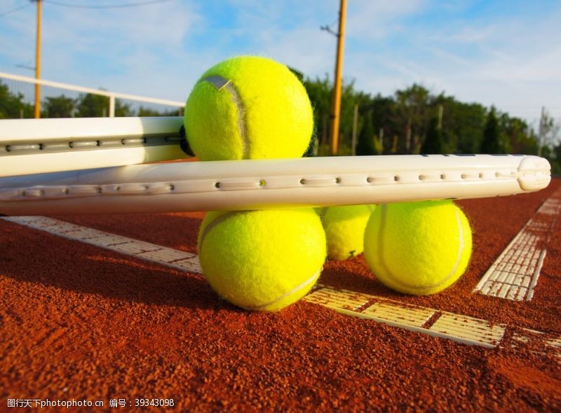 竞技体育网球图片