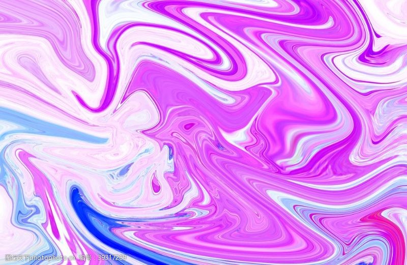 金箔效果紫粉色水墨纹理水纹效果图片