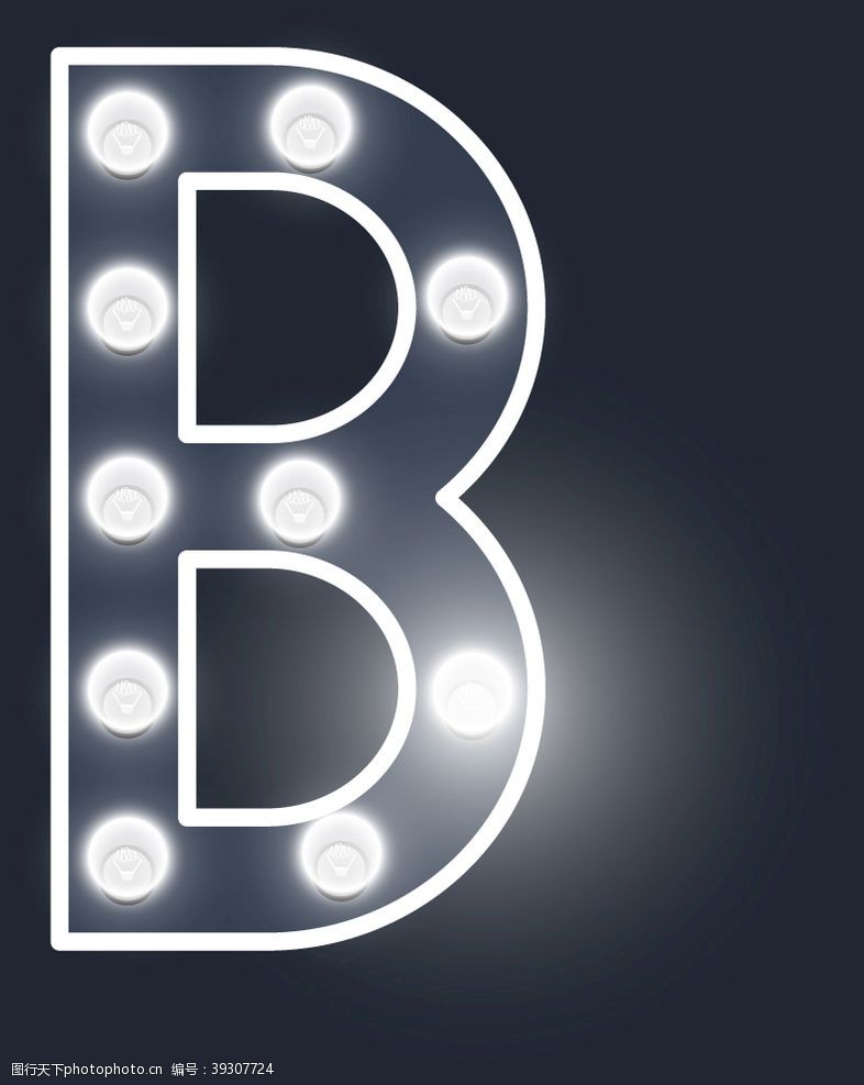 英文标志字母B图片