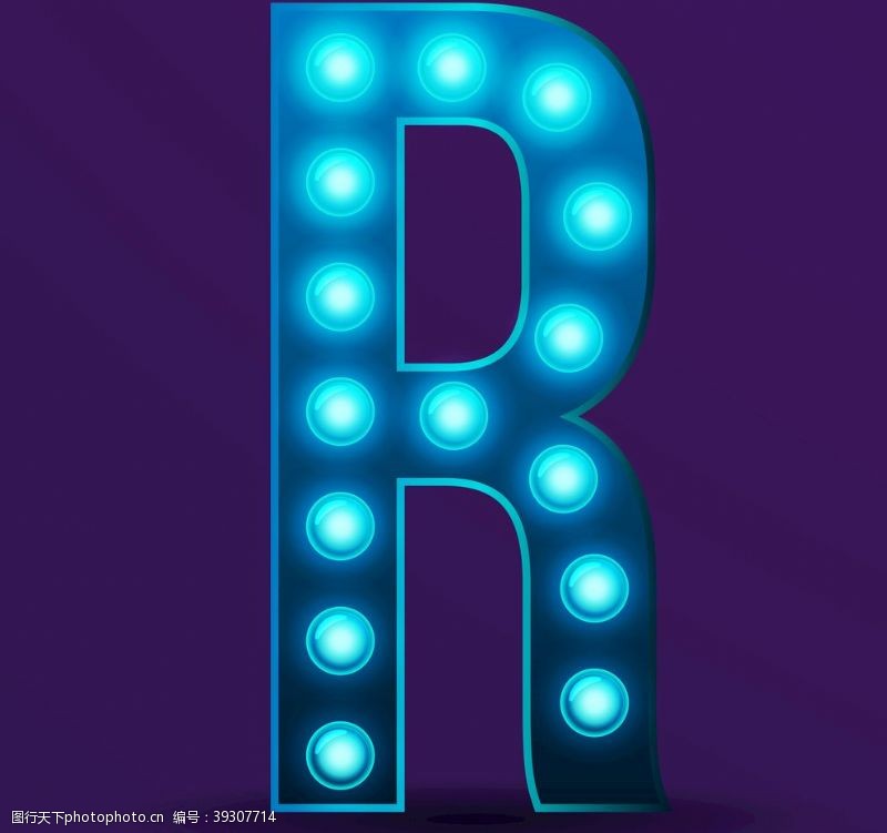 英文标志字母R图片