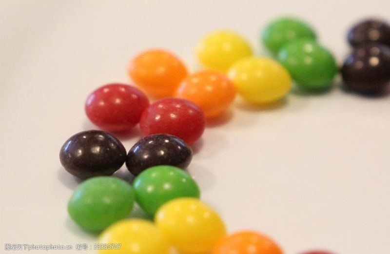 产品描述彩虹糖图片