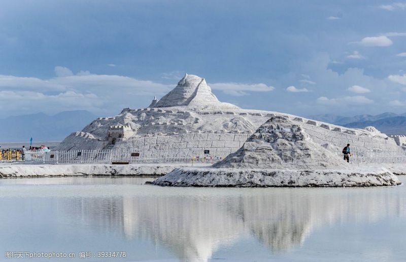 达卡尔茶卡盐湖图片