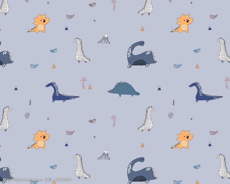 小动物字母卡通恐龙图片