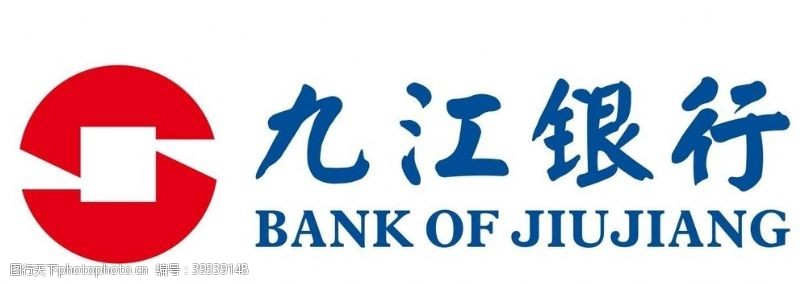 矢量九江银行logo图片