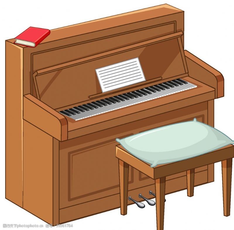 键盘钢琴图片