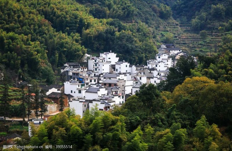 古镇牌坊婺源图片