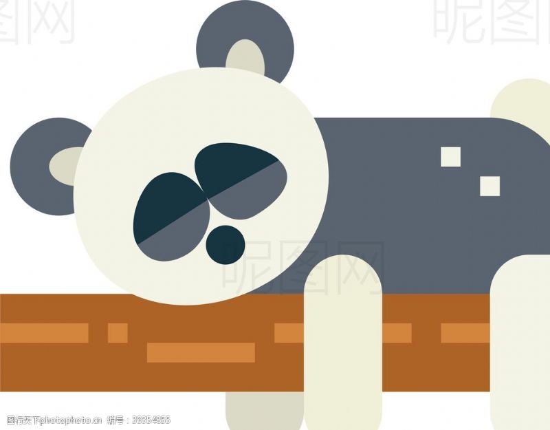 茶标志熊猫图片