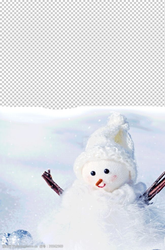 节日素材雪人图片