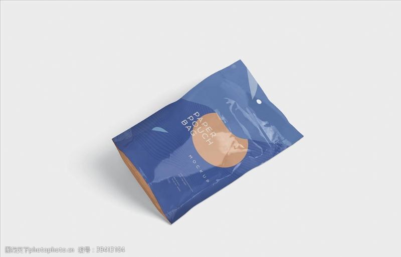 食品纸袋包装包装样机图片