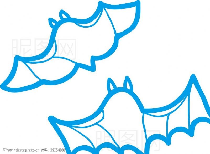 蓝精灵蝙蝠图片