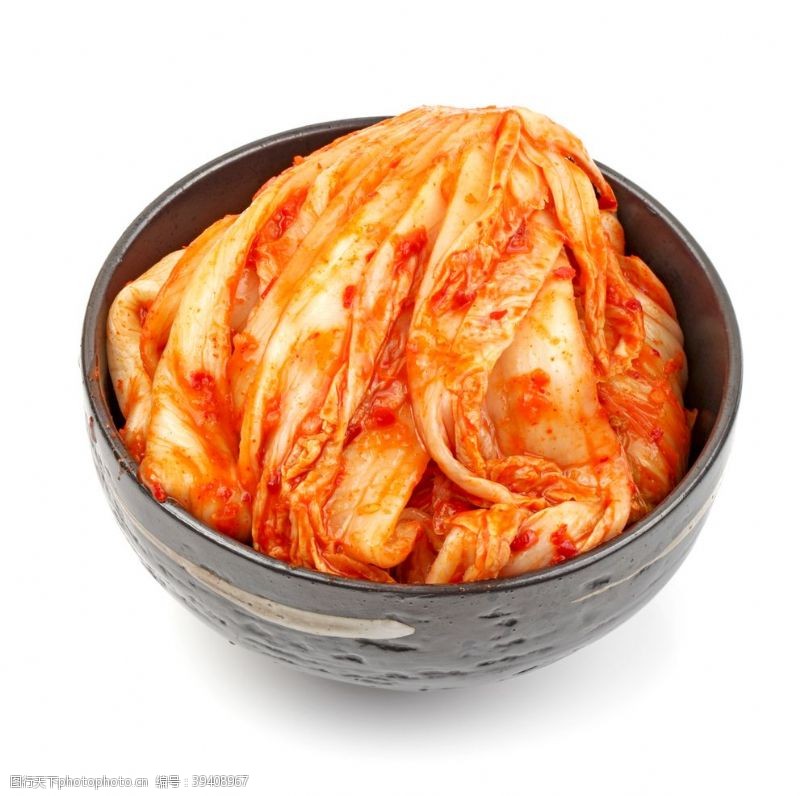 韩国背景韩国泡菜美食食材背景海报素材图片
