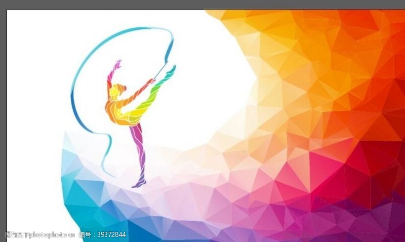 瑜伽宣传单页健身海报图片