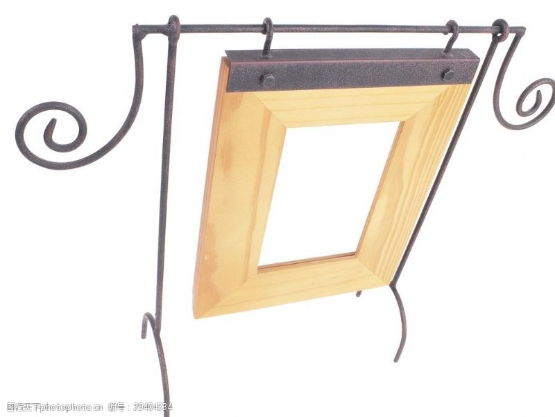 木制的金属丝木制相框图片