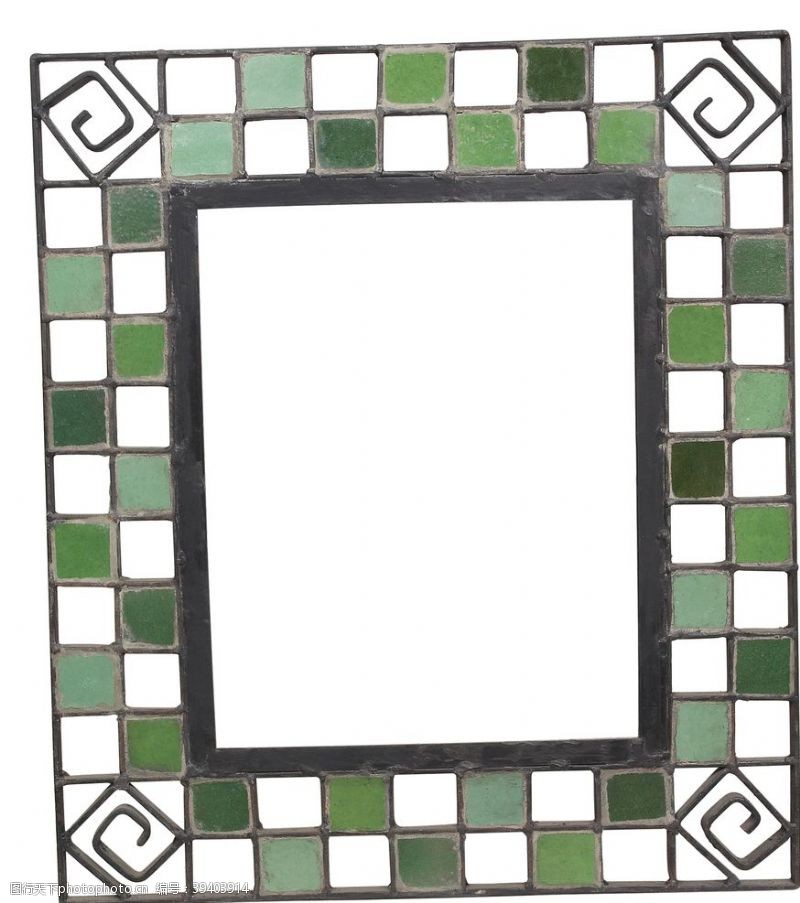 分离器绿色金属相框图片