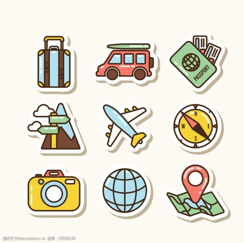 旅游标签旅游旅行图片