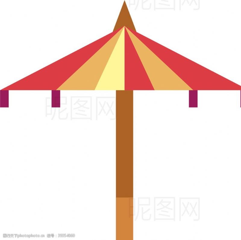 社庙伞图片