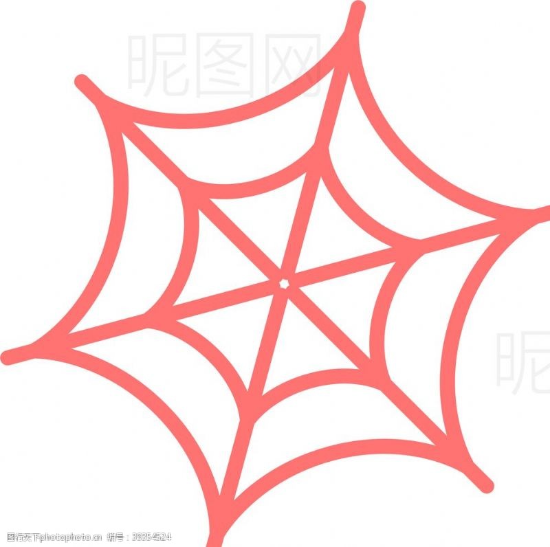 刀线蜘蛛网图片