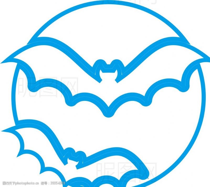 蓝精灵蝙蝠图片
