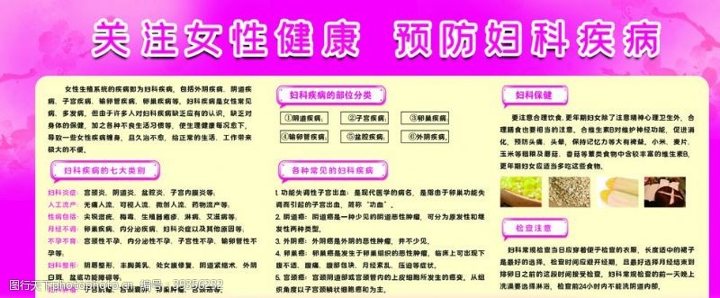 38妇女节活动关注女性健康预防妇科疾病图片