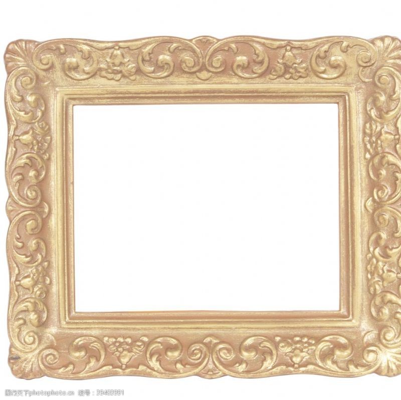 木制的金属金色相框图片