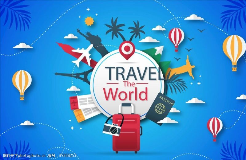 世界旅游画册旅游旅行图片