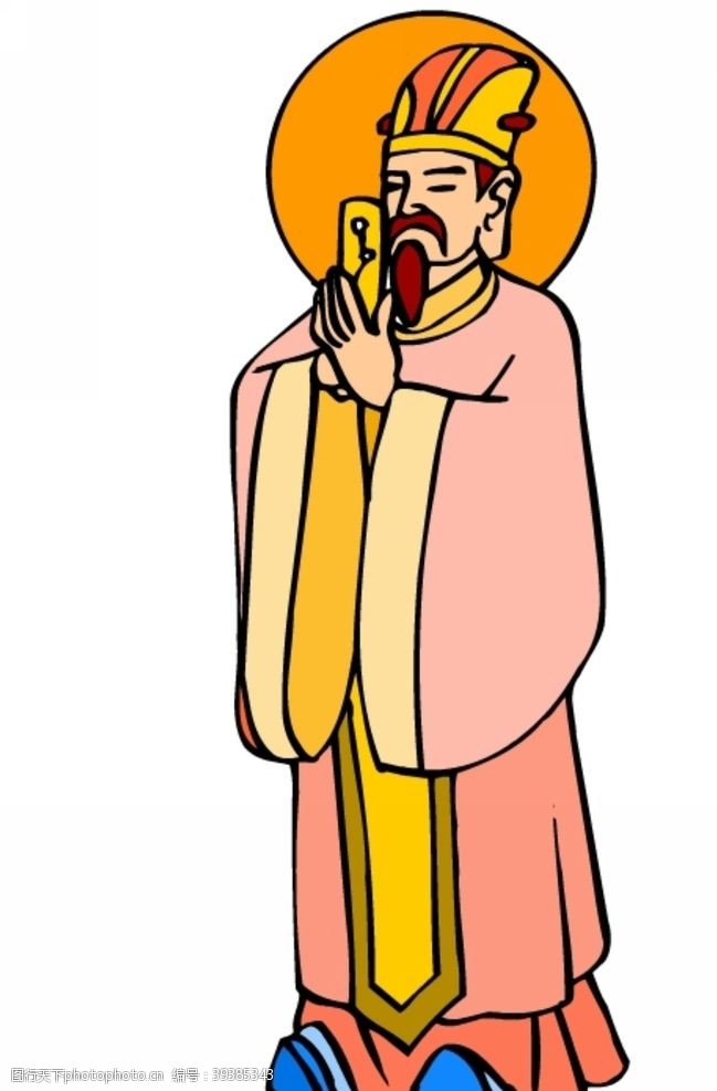 天女兽卡通宗教人物图片