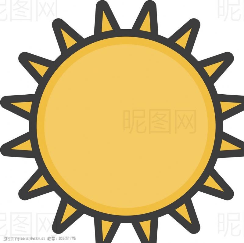 指甲油太阳图片
