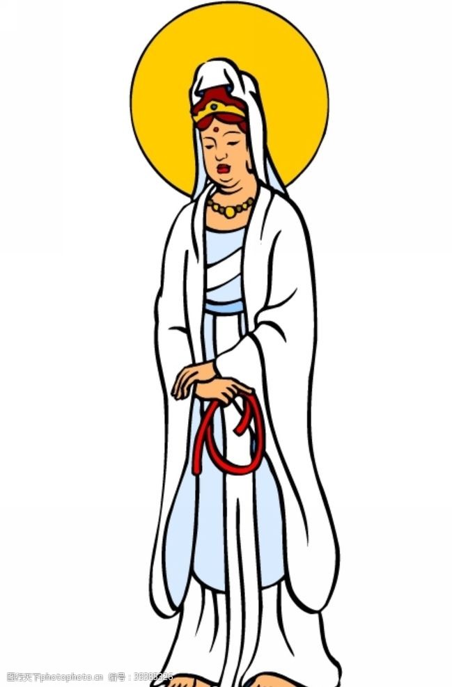 骑行卡通宗教人物图片