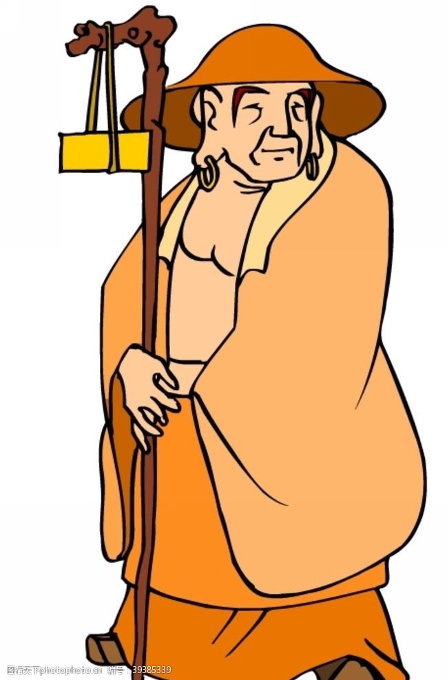 卡祖卡通宗教人物图片