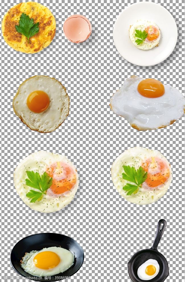 煎鸡蛋早餐煎蛋图片