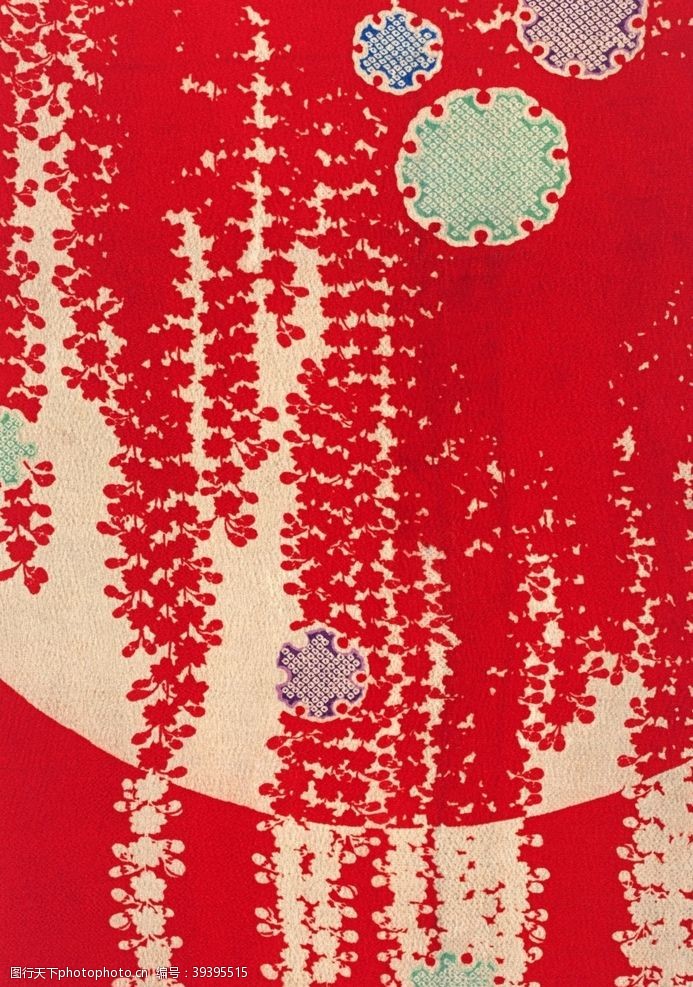 精美欧式手绘花纹布艺传统花纹图片