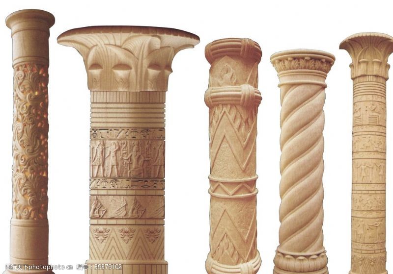 雕刻柱子雕刻柱图片