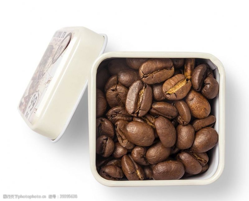 牛奶设计咖啡豆图片