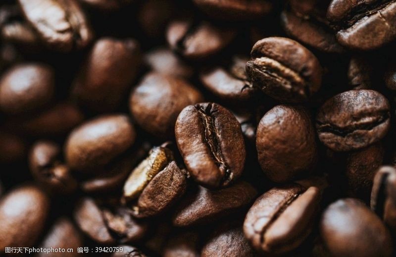 咖啡豆底纹咖啡豆图片