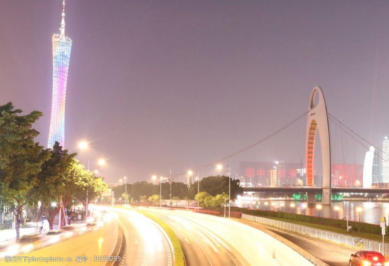 猎德大桥珠江图片