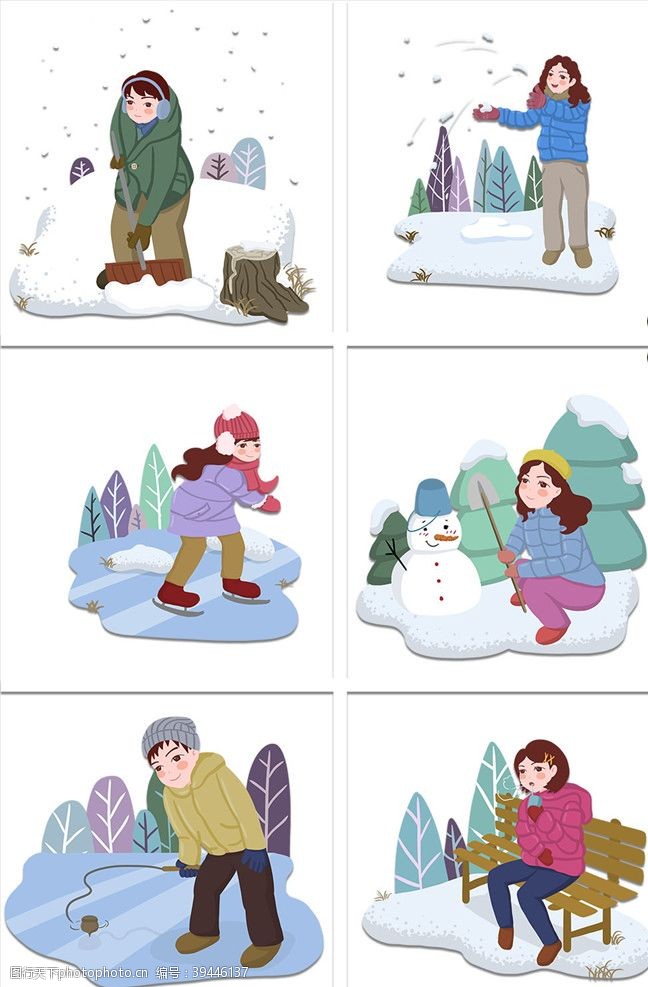 冬季新品上市冬季素材图片