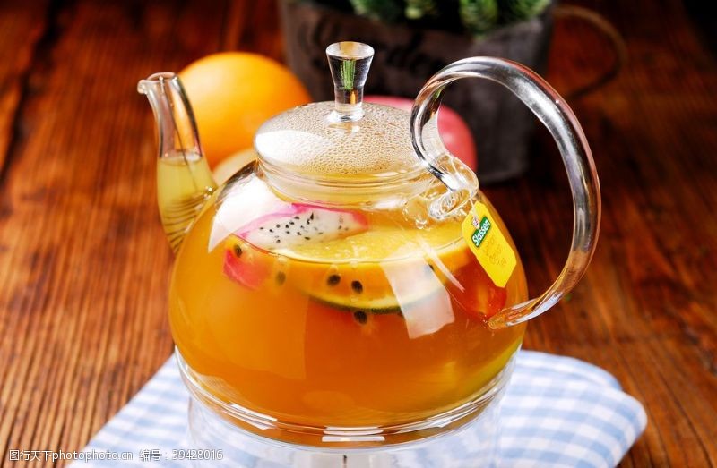 鲜榨柠檬汁澜岸荟水果茶图片