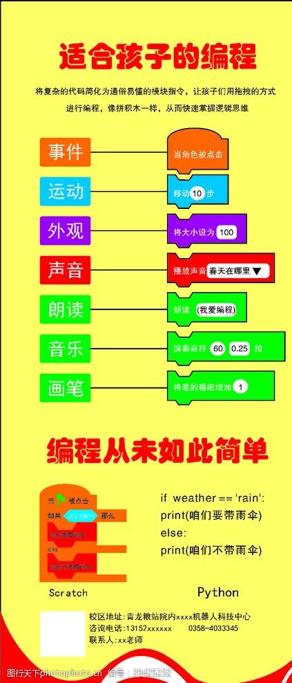 编码适合孩子的编程图片