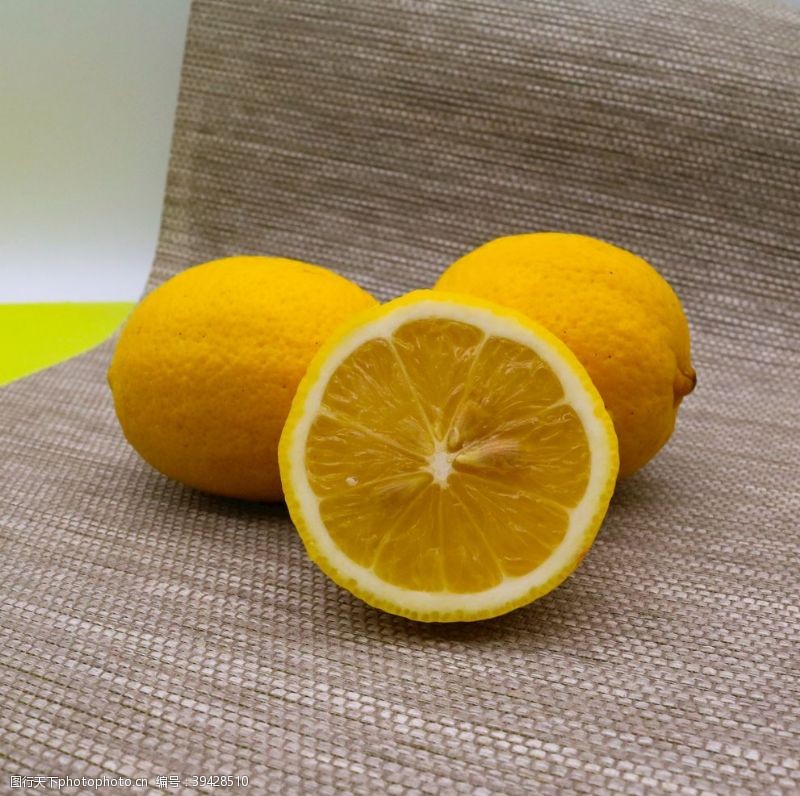 餐饮画册水果柠檬食物图片