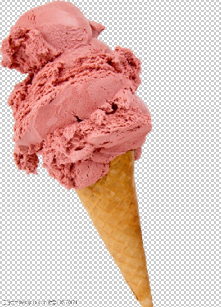 甜筒冰激凌图片