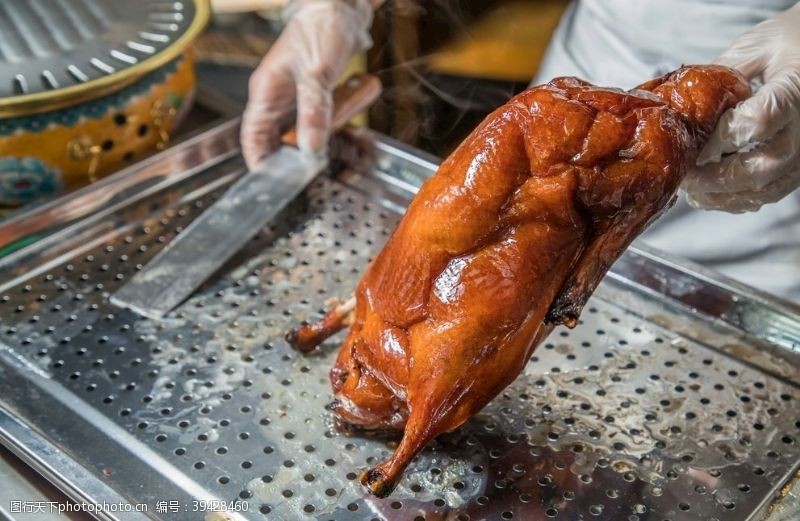 老北京烧烤烤鸭图片