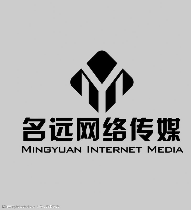 科技网络名片名远网络传媒logo图片