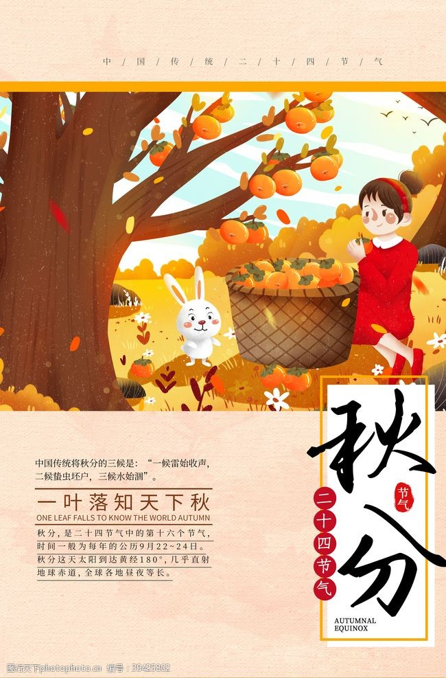 日本日本枫树秋天插画图片