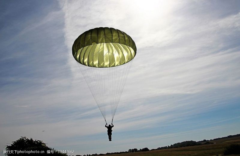 挑战滑翔跳伞图片