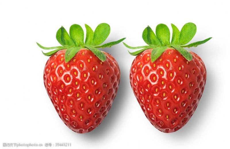卡通樱桃免抠草莓png素材图片