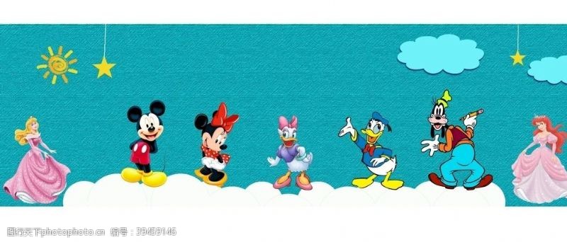 迪士尼动漫背景图图片