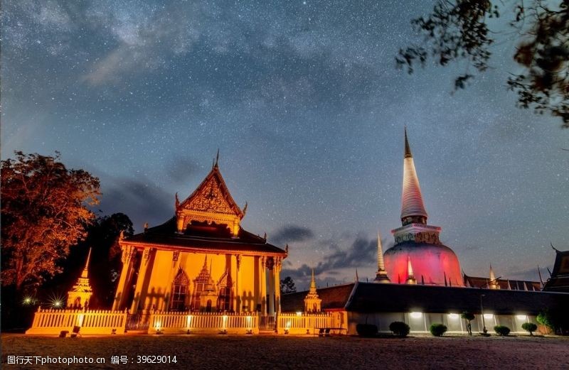 美国都市泰国庙宇图片